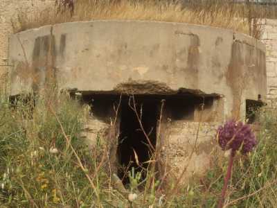 Primo piano di una casamatta